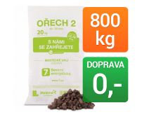 Pytlované hnědé komořanské uhlí pro automatické kotle - ořech 2 Pytlované hnědé komořanské uhlí pro automatické kotle - ořech 2